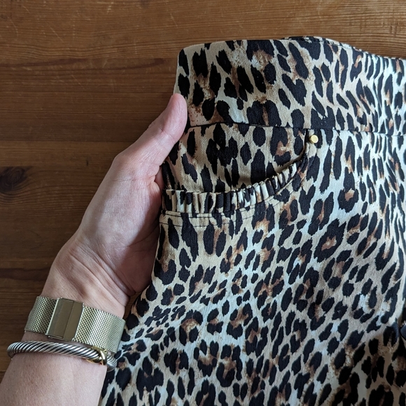 Leopard Print Shorts - Picture 3 of 4